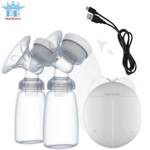 Real Bubee Breast Pump with Milk Bottles