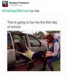 First day of school