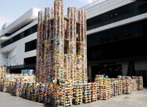 Largest Sculpture Built From Recycled Materials