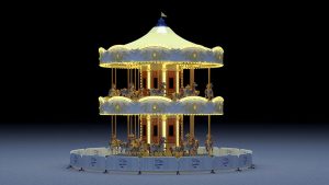 Artist impression of the 2-storey Carousel