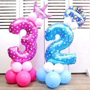 Number balloons