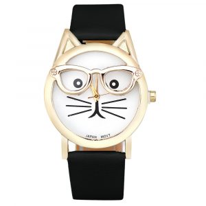 Cat Glasses Watch