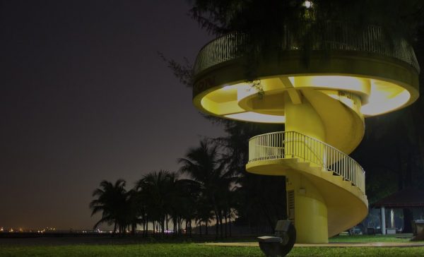 The Yellow Tower At East Coast Park