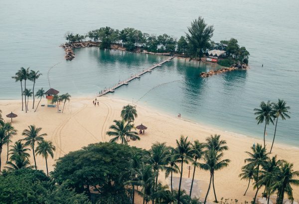 quiet places in singapore sentosa