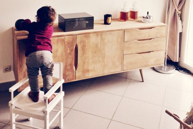 Child Climbing Furniture