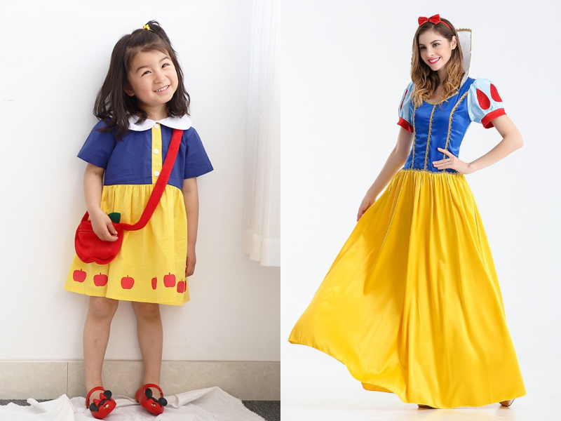 snow white mother daughter dress