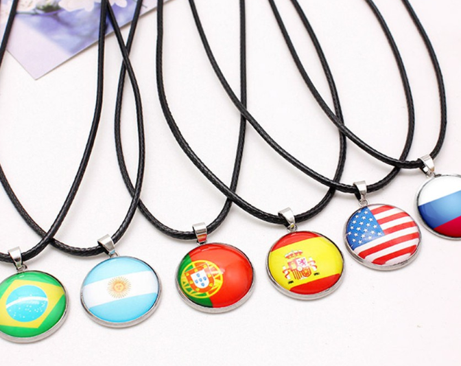 World Cup 2018 Necklaces