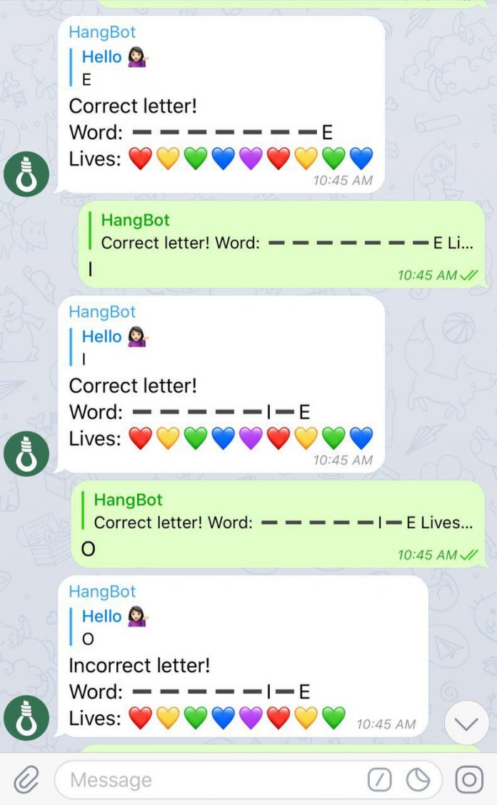 Shelter game bot telegram схема