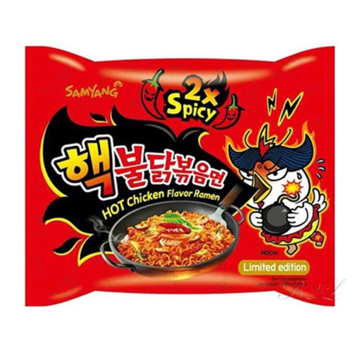 samyang nuclear noodles x2 spicy
