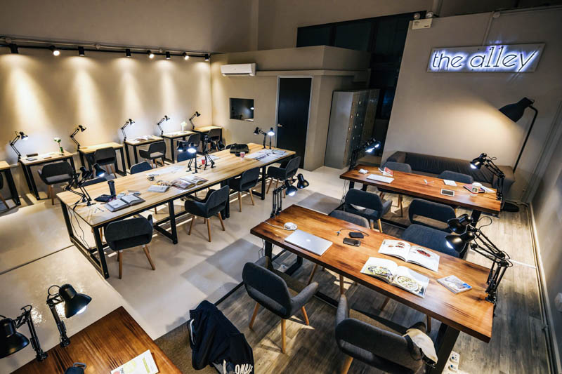 the a11ey coworking spaces in singapore