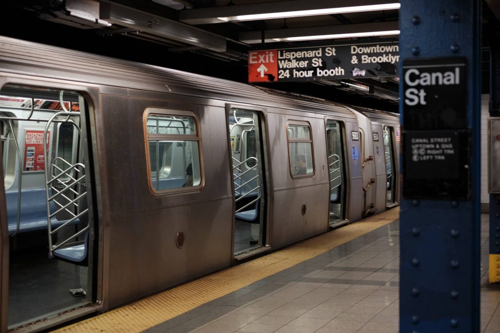 Iconic New York Subway As Exchange Student