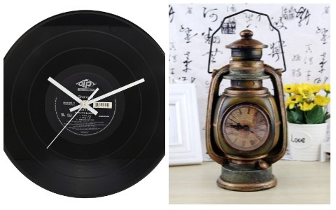 Room Decor Ideas Retro Clocks