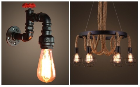 Room Decor Ideas Retro Lights