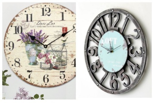 Room Decor Ideas Rustic Clock