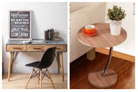Room Decor Ideas Wooden Tables