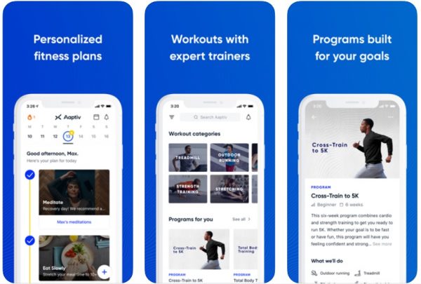 best fitness app aaptiv