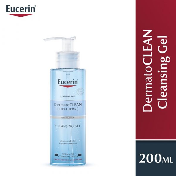best facial cleanser eucerin dermatoclean cleansing gel