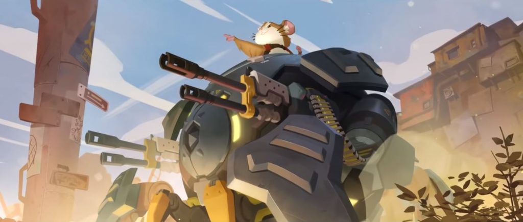 hammond on top of mech