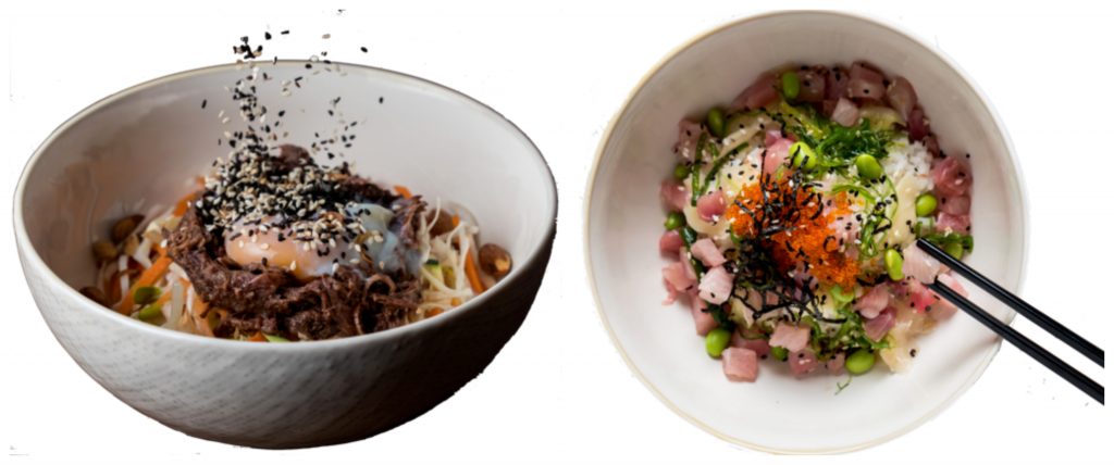 loloku poke bowls in Singapore