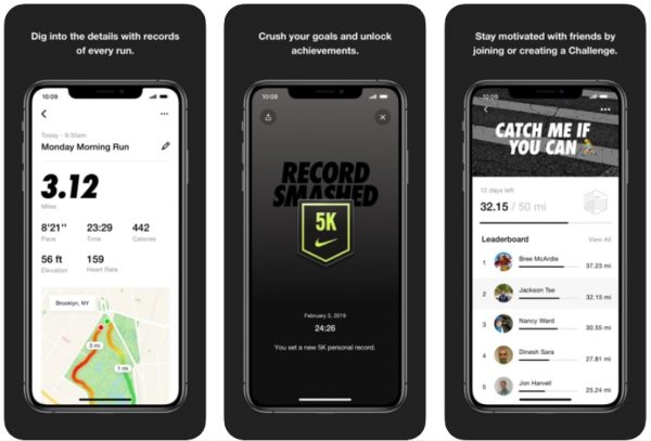 best fitness app nike run club