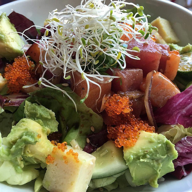 Rollie Olie poke bowls in Singapore