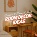 room decor ideas to create a themed look