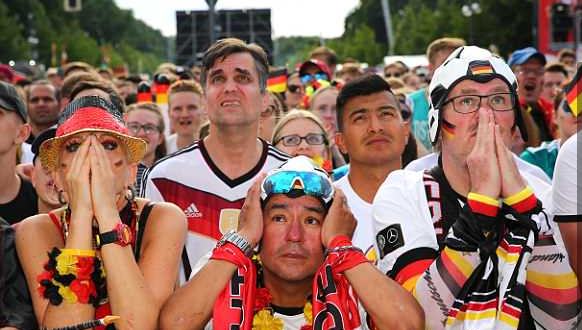 Sad German Fans