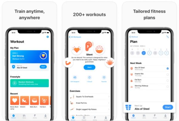 best fitness app seven