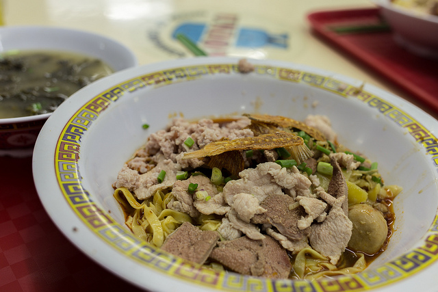 Bak Chor Mee Breakfast Singapore