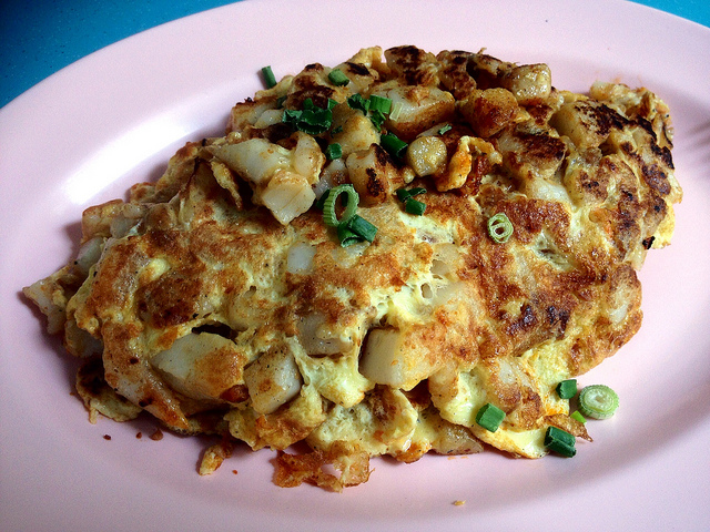 Fried Carrot Cake Breakfast Singapore