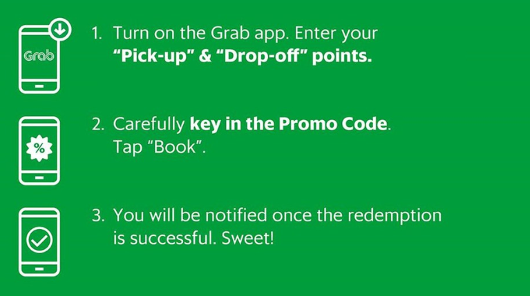 Uber Singapore Grab Promocodes Instructions