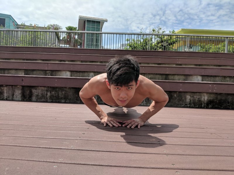 close arm push up exercise at home