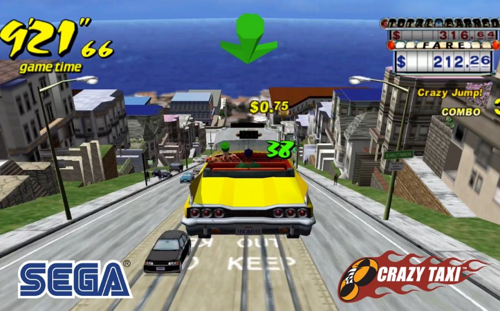 crazy taxi classic retro mobile games