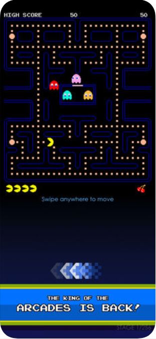 pac man retro mobile games