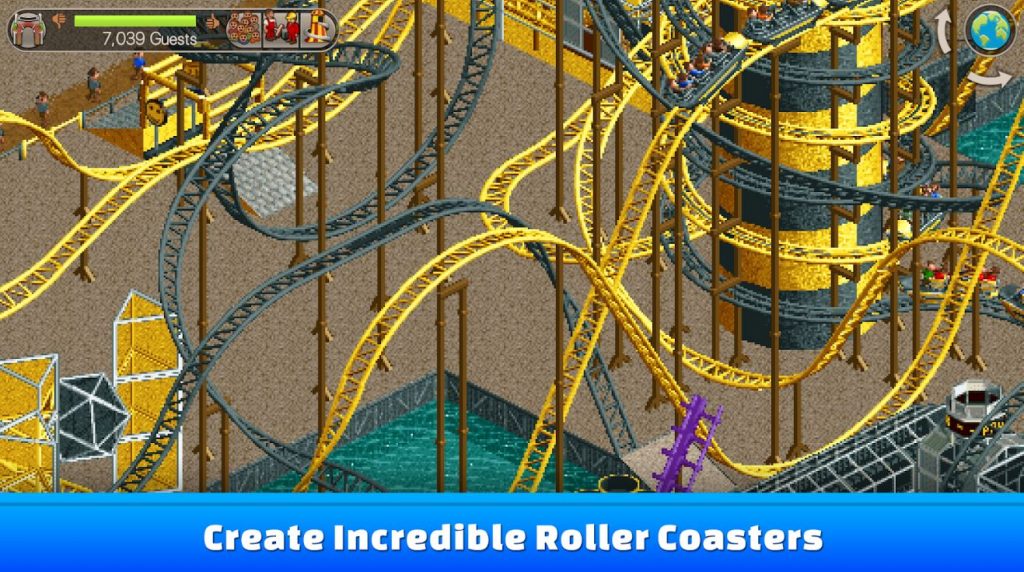 rollercoaster tycoon classic retro mobile games