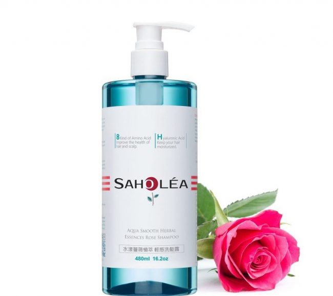 Saholea Aqua Smooth Herbal Essences Rose Shampoo Singapore