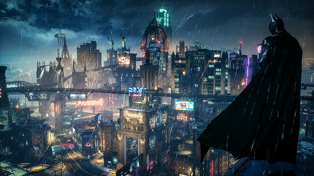 batman arkham knight super hero game