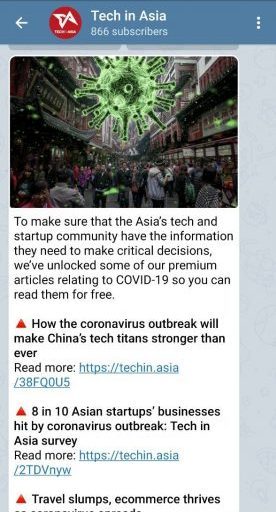 tech in asia telegram channel bots