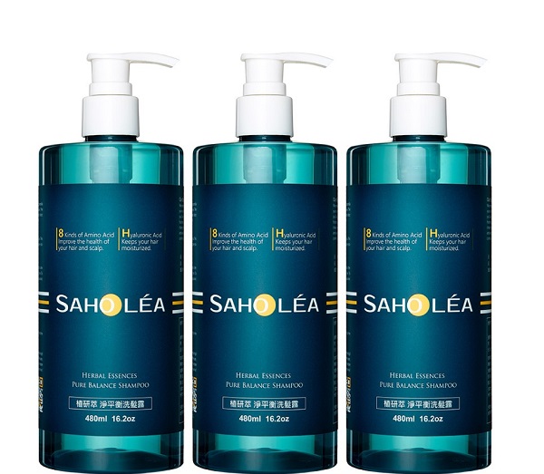 saholea herbal essence pure balance shampoo