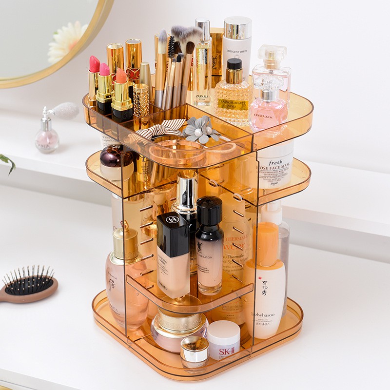 rotating makeup organiser