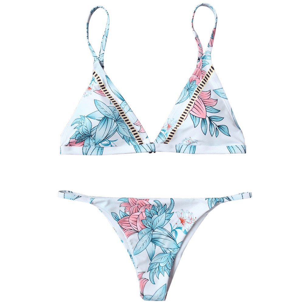 Pastel Floral Bikini