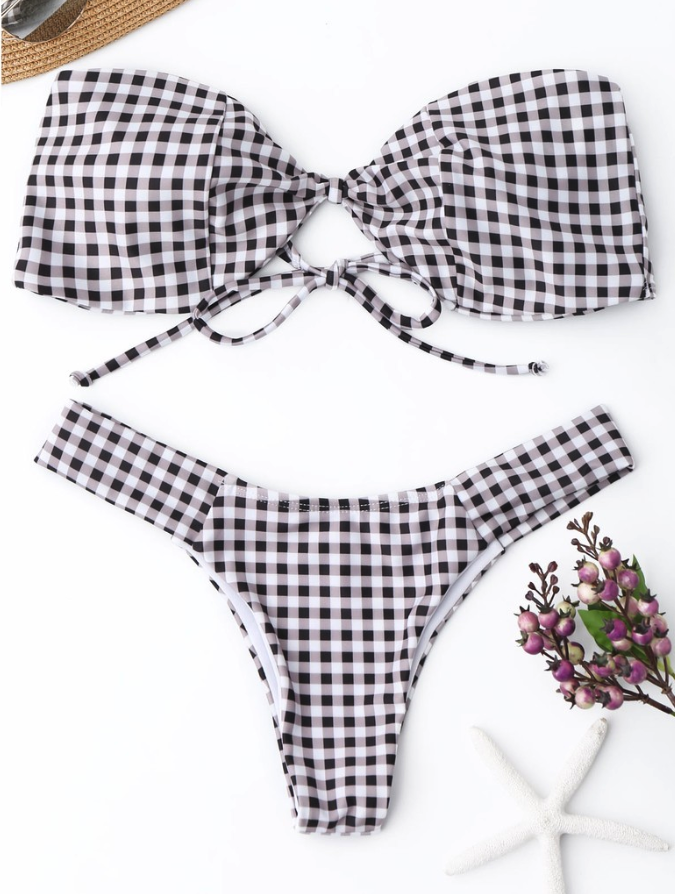 Checkered Bikini