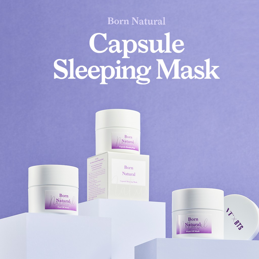 Born Natural Capsule Sleeping Mask