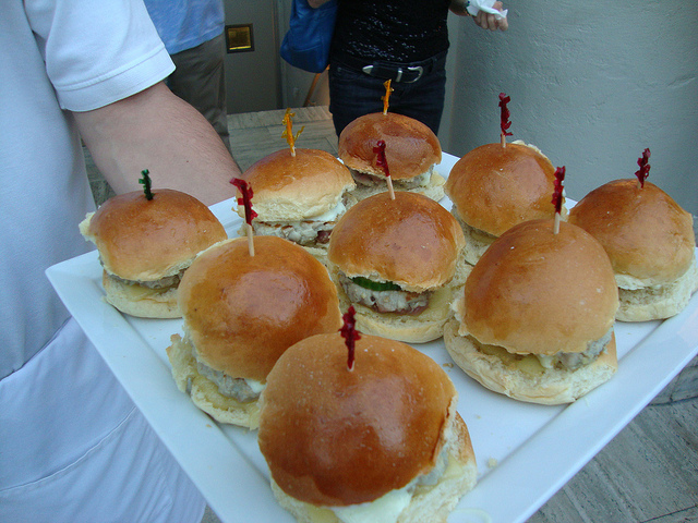 tuna sandwich sliders burgers potluck ideas new years eve dinner