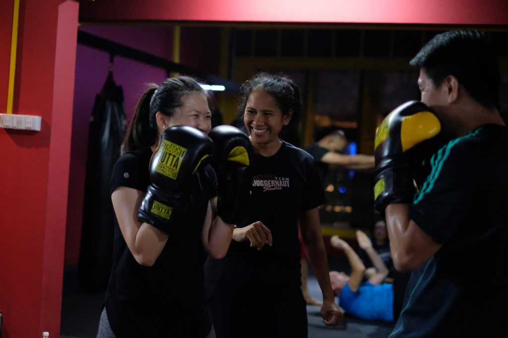 juggernaut studio best kickboxing class in singapore