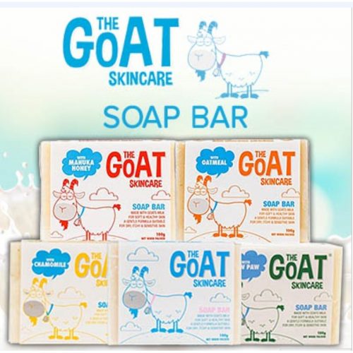 the goat skincare chamomile soap bar singapore handmade