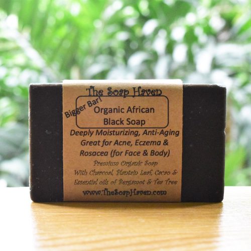 the soap haven organic african black soap bar singapore handmade