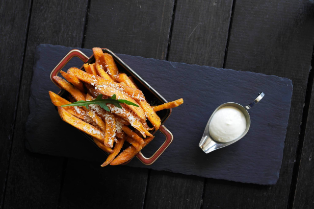 best truffle sweet potato fries in singapore