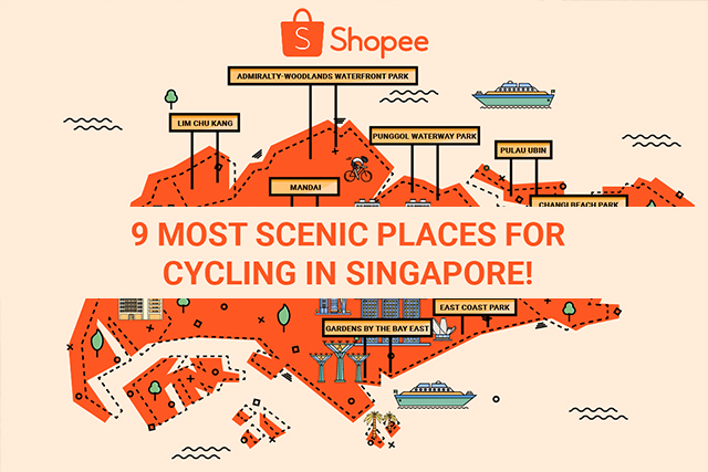 cycling singapore sunset bicycle trail scenic places