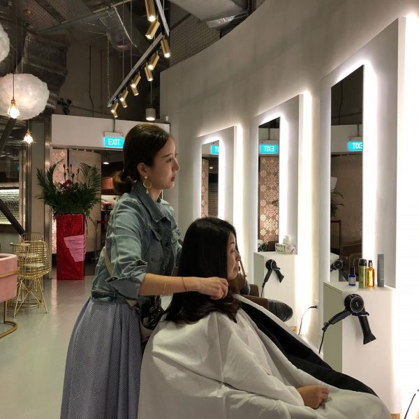 the space hair salon korean hair salon singapore